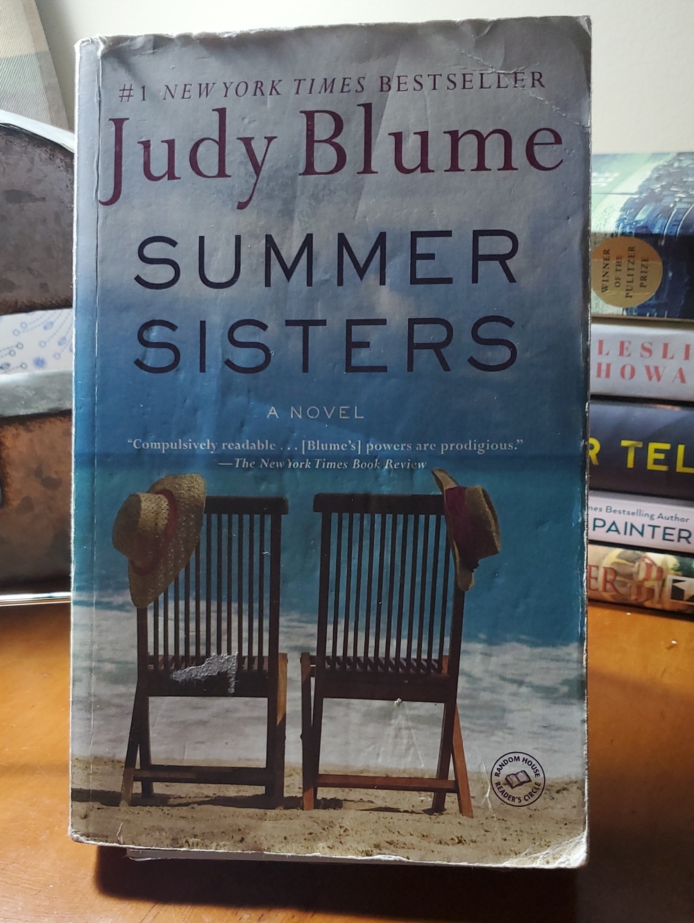 Judy Blume "Summer Sisters" Beach Novel - Blue Cover